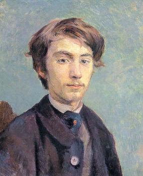 Henri De Toulouse-Lautrec : Portrait of the Artist Emile Bernard